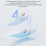 Wireless Tws Stereo Bluetooth Earphones - S23 - White - Close-Up Angle