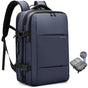 Large Capacity Men Shoulder Backpack - Blue
