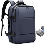 Large Capacity Men Shoulder Backpack - Blue