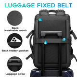 Large Capacity Men Shoulder Backpack - Blue