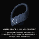 Wireless Bluetooth Sports Headset with Noise Reduction - Z9 Tws - Pink - Close-Up Angle