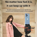 Smart Desktop Ptz with 360 Degree Rotation and Automatic Tracking - White - 45-Degree Angle