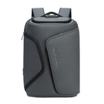Water Resistant Anti Theft Laptop Backpack With Usb Port - Gray