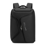Water Resistant Anti Theft Laptop Backpack With Usb Port - Gray