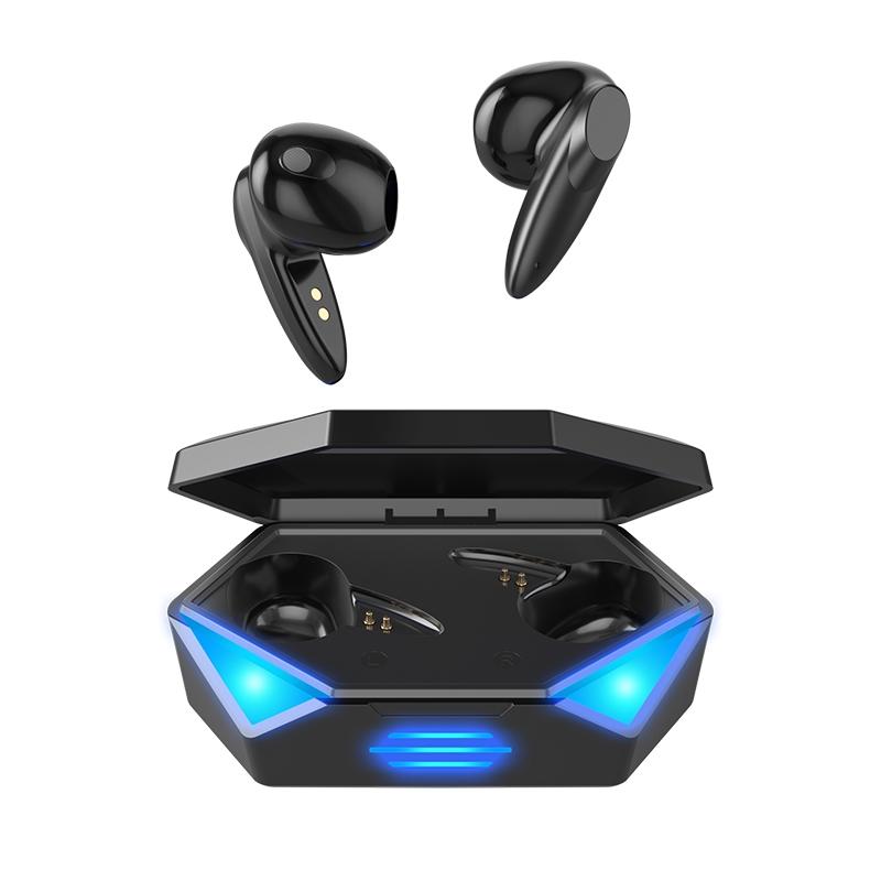 True Stereo Touch Gaming Bluetooth Earphones - G20 Tws 5.2 - Yellow