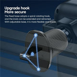 Intelligent Induction Wireless Car Charger - 66w High Power - Silver