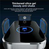 Intelligent Induction Wireless Car Charger - 66w High Power - Silver