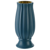 Soft Dried Flower Vase Arrangement for Living Room Decor - Sea Blue - Extra Image