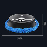 Smart All-in-one Robotic Sweeper and Mop - Black - Side View
