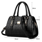 Embossed Bowknot Shoulder Bag For Women - Burgundy