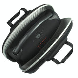 Jbl Boombox 3 Portable Storage Case with Charger Bag - Eva Material - Black + Grey - Rear View