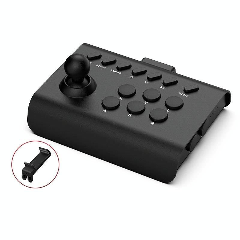 Wireless Bluetooth Gamepad For 2.4G Joystick Gaming - White Black