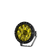 38W 4000Lm / 6000K Off - Road Vehicle Round Work Light - Yellow - Front View