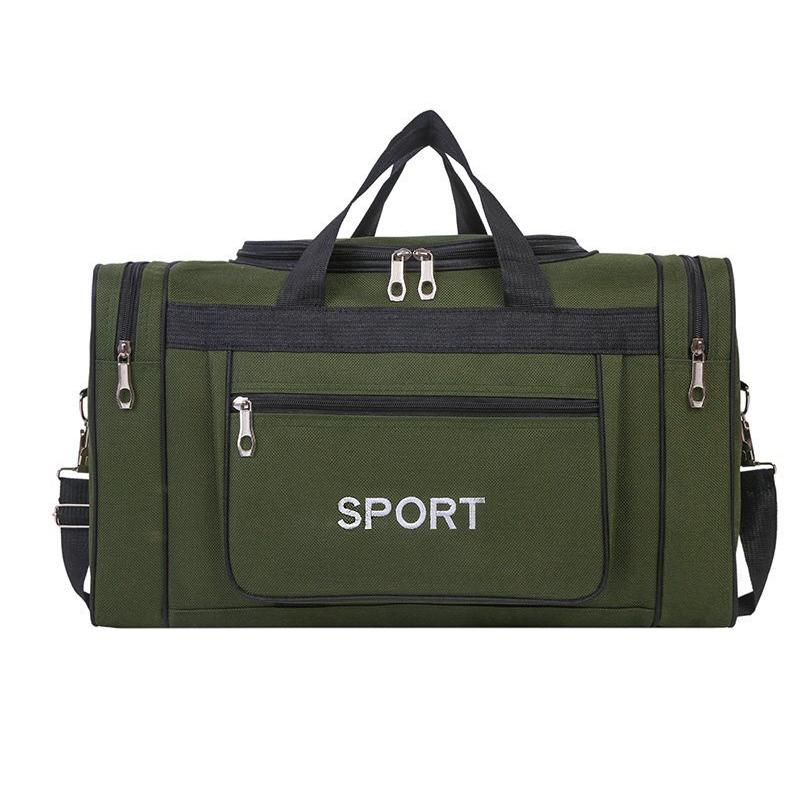 Large Capacity Shoulder Travel Bag - Black