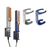 Wall Bracket For Dyson Airstrait Ht01 Hair Dryer Metal Straightener Holder - Blue - Rear View
