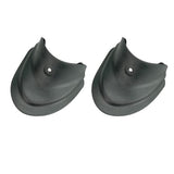 3 Pairs Scooter Fender Set for Xiaomi M365 / Pro - Front & Rear Rubber Fishtail Accessories - Mudguard Green - Side View