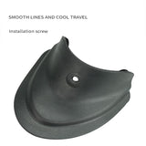 3 Pairs Scooter Fender Set for Xiaomi M365 / Pro - Front & Rear Rubber Fishtail Accessories - Mudguard Green - 45-Degree Angle
