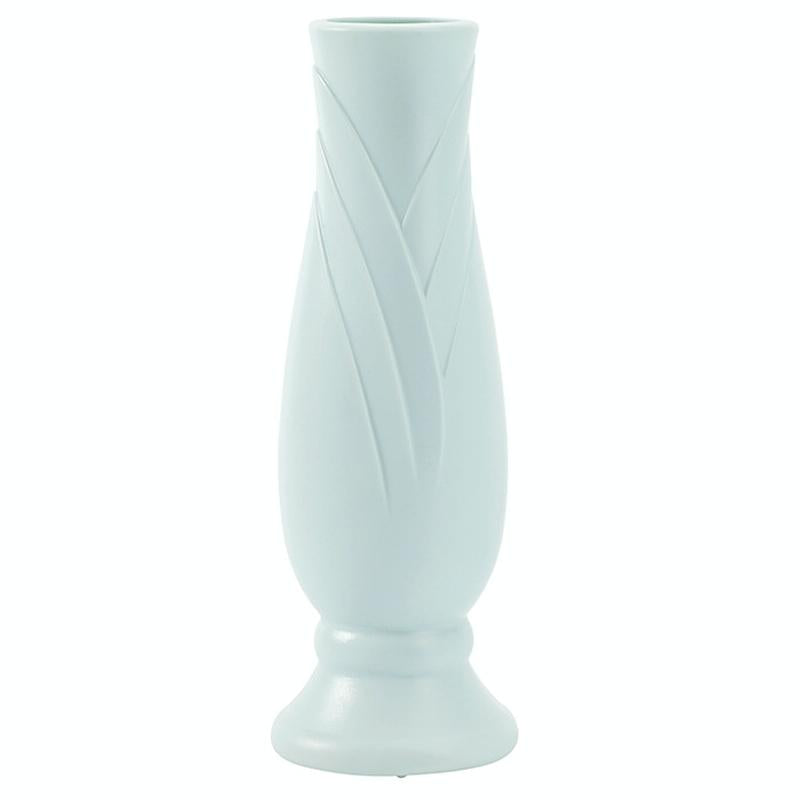 Imitation Porcelain Petal Vase for Drop-proof Home Decor - Pink