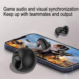 Coconut Ball Bluetooth Earphones with Charging Case - White