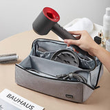 Waterproof Hair Dryer Storage Bag Large Capacity - Black - Extra Image