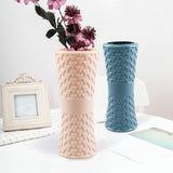 Hydroponic Drop-resistant Flower Vase for Dry and Wet Arrangements - Pink - 45-Degree Angle