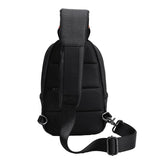 Waterproof Usb Chest Bag For Men Casual Shoulder Messenger - Side View