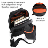 Waterproof Usb Chest Bag For Men Casual Shoulder Messenger