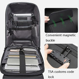 Men Anti-theft Backpack - Secure & Stylish - Gray