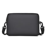 Waterproof Multifunctional Men Messenger Bag - Grey - Low Angle