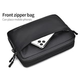 Waterproof Multifunctional Men Messenger Bag - Grey - Extra Image