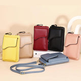 Large Capacity Crossbody Purse For Women - Red - Side View