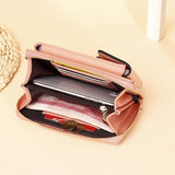 Large Capacity Crossbody Purse For Women - Red - Rear View