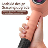 Shockproof Silicone Case For Dyson Hair Dryer - Black - Low Angle