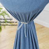 Household Fabric Fan Cover - Round Elastic 110x45cm - Gray