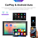 Universal Wireless Carplay Car Navigation Center - 13.0 Monitor - Standard + Ahd Camera 7Inch - 45-Degree Angle