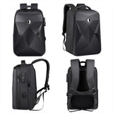 Waterproof Laptop Backpack with Usb Port - 17 Inch Capacity Password Lock