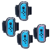 2-pack Joy-con Leg Straps for Nintendo Switch - Red Blue - Side View