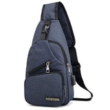 Versatile Men Crossbody Bag For Sports And Everyday Use - Black