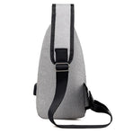 Versatile Men Crossbody Bag For Sports And Everyday Use - Black