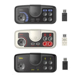 8bitdo Pce2.4g Wireless Gamepad for Nintendo Switch - Dark Gray - Low Angle