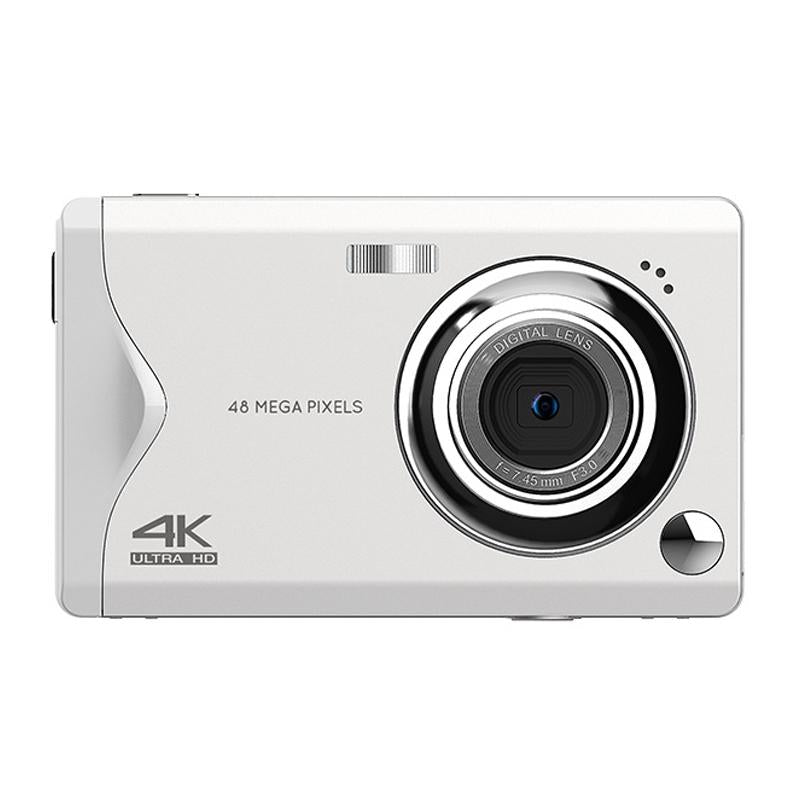 3.0-inch Autofocus 4k Hd Digital Camera with Hd Screen - White