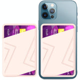 Silicone Card Case Black - Pink