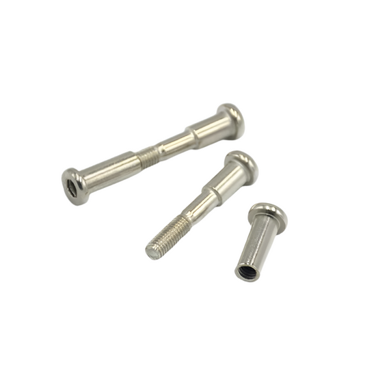 2-pack Inner Hex Lock Screws for Xiaomi Mijia M365 Electric Scooter - White