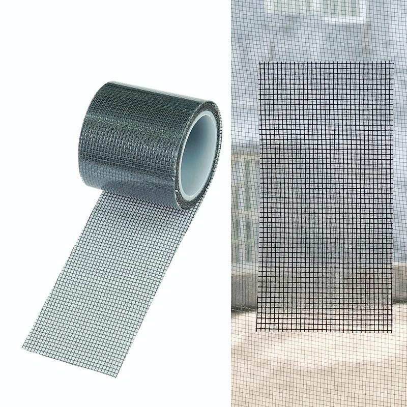 Anti-mosquito Door Curtain Net for Window Repair - White
