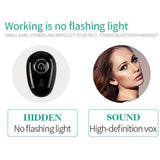 Mini Bluetooth Earphone with Mic - S650 Gen 2 - White