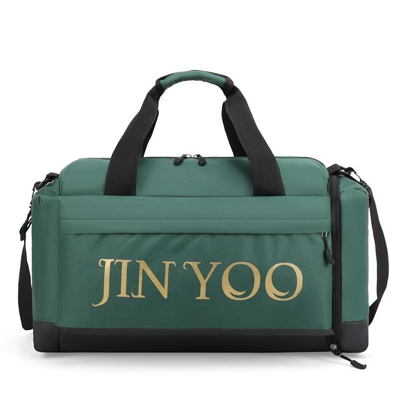Large Capacity Waterproof Sports Bag With Dry / Wet Separation - Red