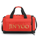 Large Capacity Waterproof Sports Bag With Dry / Wet Separation - Red