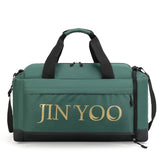 Large Capacity Waterproof Sports Bag With Dry / Wet Separation - Red