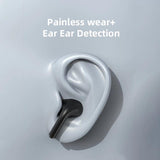 Wireless Sport Earphones with Touch Control and Mic - Bluetooth 5.0 Stereo Bass - White