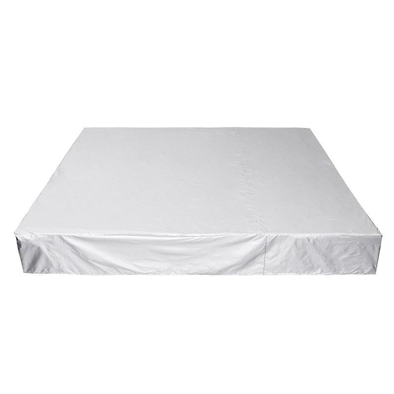 Waterproof Dustproof Protection Cover for Bathtub Pool Table & Chair - 231x231x30cm - Black